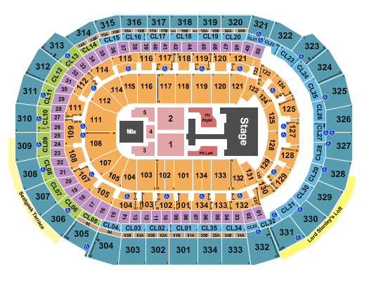 Amerant Bank Arena Teddy Swims Seating Chart